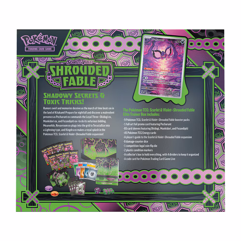 Pokémon: Scarlet & Violet: Shrouded Fable - Elite Trainer Box - Image 2