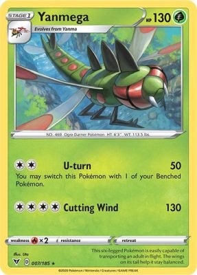 Yanmega 007-185 - Pokemon Vivid Voltage