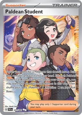 Paldean Student 231-091 - Pokemon Paldean Fates
