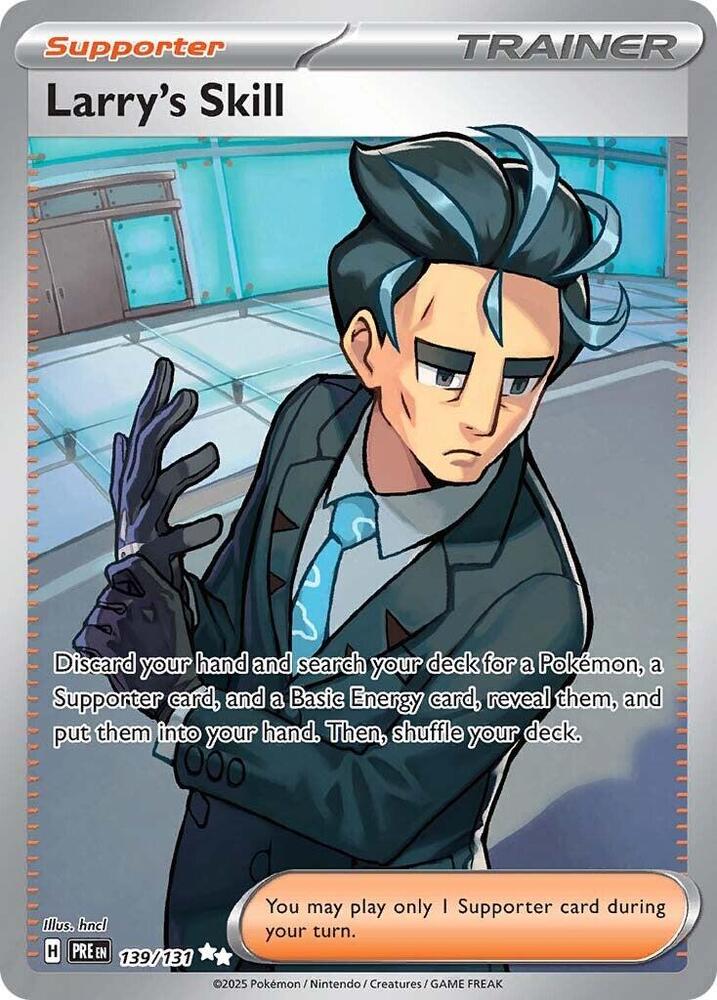 Larry's Skill 139/131 - Pokemon Prismatic Evolutions
