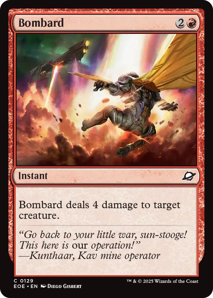 Bombard #129 : Magic Edge of Eternities Single