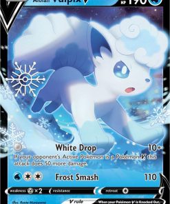Alolan Vulpix V - 033/195 (Holiday Calendar) - Miscellaneous Cards & Products