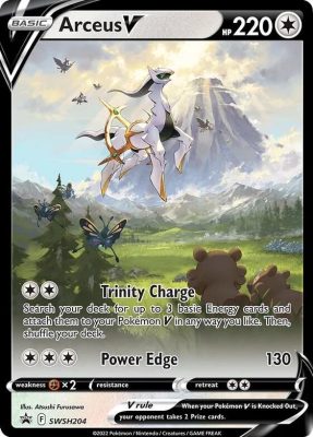 Arceus V - SWSH204 - SWSH Sword - Shield Promo Cards