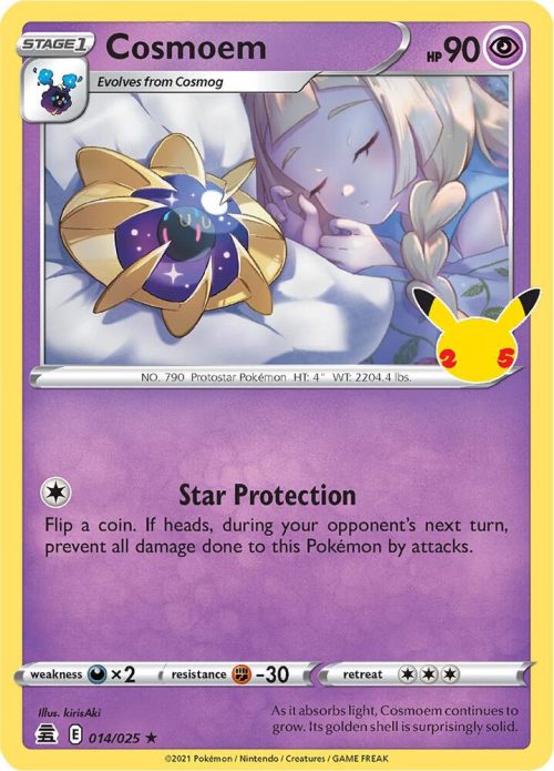 Cosmoem 014/025 - Pokemon 25th Celebrations