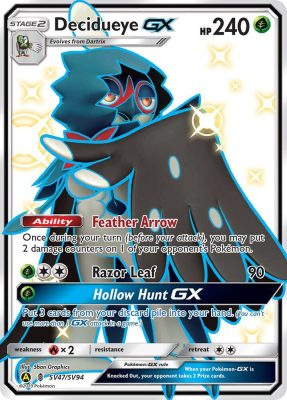 Decidueye GX SV47/SV94 - Pokemon Hidden Fates: Shiny Vault