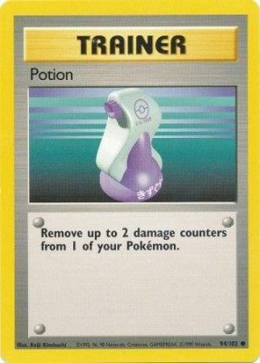 Trainer: Potion 94/102 - Pokemon Base Set (MP)