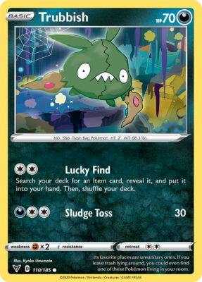 Trubbish 110/185 - Pokemon Vivid Voltage