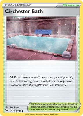 Circhester Bath 150/185 - Pokemon Vivid Voltage