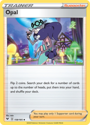 Opal 158/185 - Pokemon Vivid Voltage