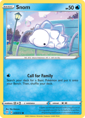 Snom 029/072 - Pokemon Shining Fates