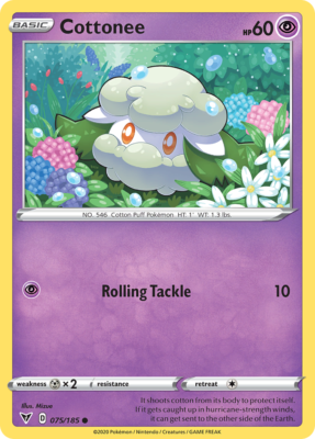 Cottonee 075/185 - Pokemon Vivid Voltage
