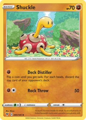 Shuckle 085/185 - Pokemon Vivid Voltage