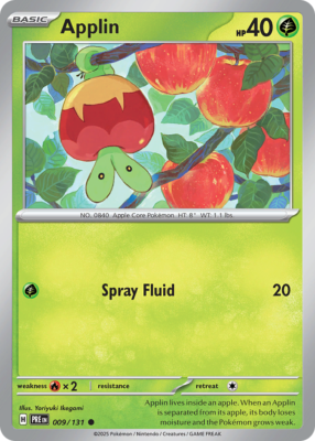 Applin 9/131 - Pokemon Prismatic Evolutions