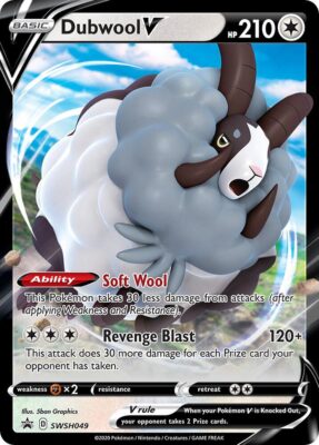 Dubwool V SWSH049 - Pokemon Sword & Shield Promo