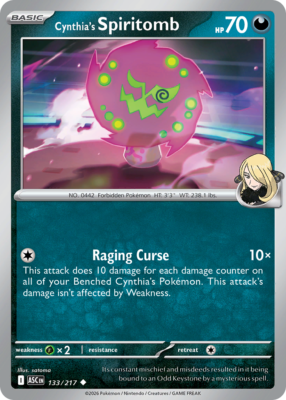 Cynthia's Spiritomb 133/217 - Ascended Heroes