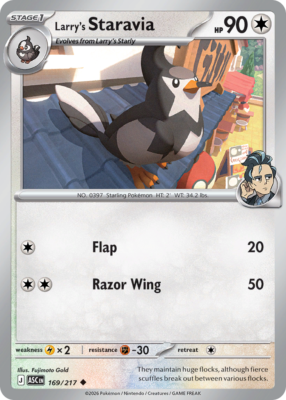Larry's Staravia 169/217 - Ascended Heroes