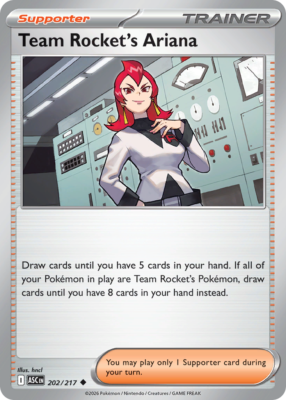 Team Rocket's Ariana 202/217 - Ascended Heroes