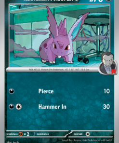 Team Rocket's Nidoran 117/182 - Destined Rivals