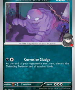 Team Rocket's Grimer 123/182 - Destined Rivals