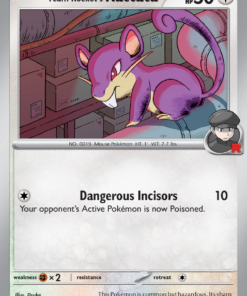 Team Rocket's Rattata 147/182 - Destined Rivals