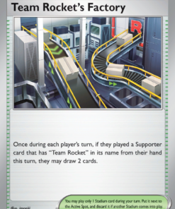 Team Rocket's Factory 173/182 - Destined Rivals