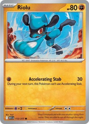 Riolu 112/217 - Ascended Heroes