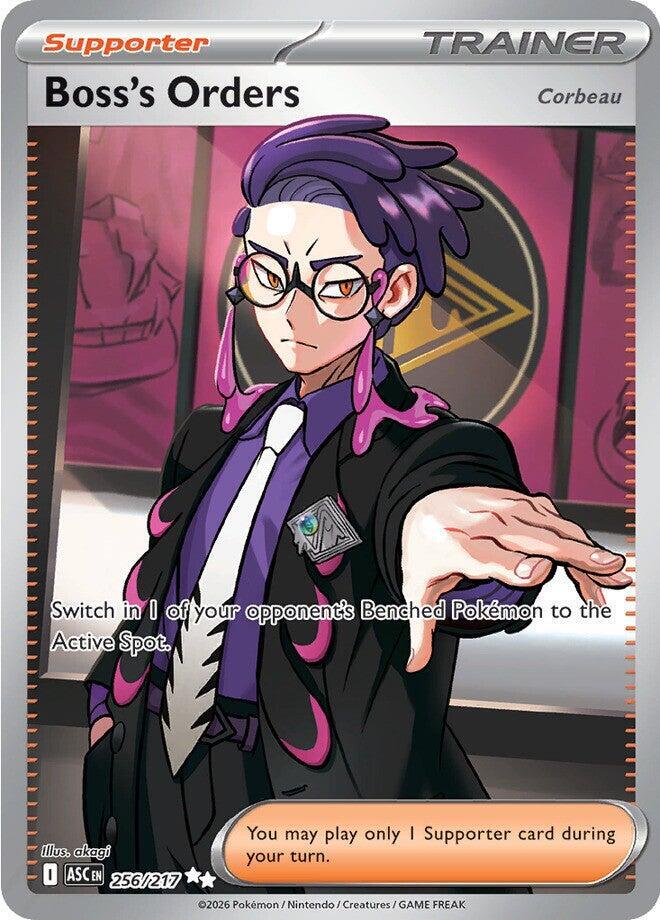 Boss's Orders 256/217 - Pokemon Ascended Heroes