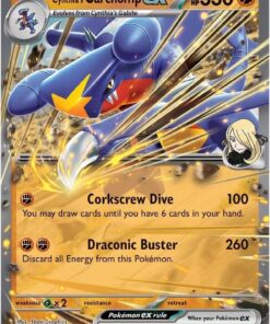 Cynthia's Garchomp ex 104/182 - Pokemon Destined Rivals