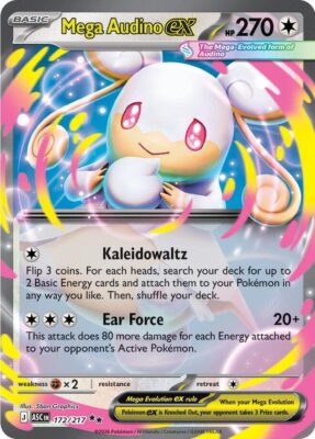 Mega Audino ex 172/217 - Pokemon Ascended Heroes