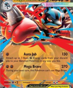 Mega Lurcario ex 113/217 - Pokemon Ascended Heroes