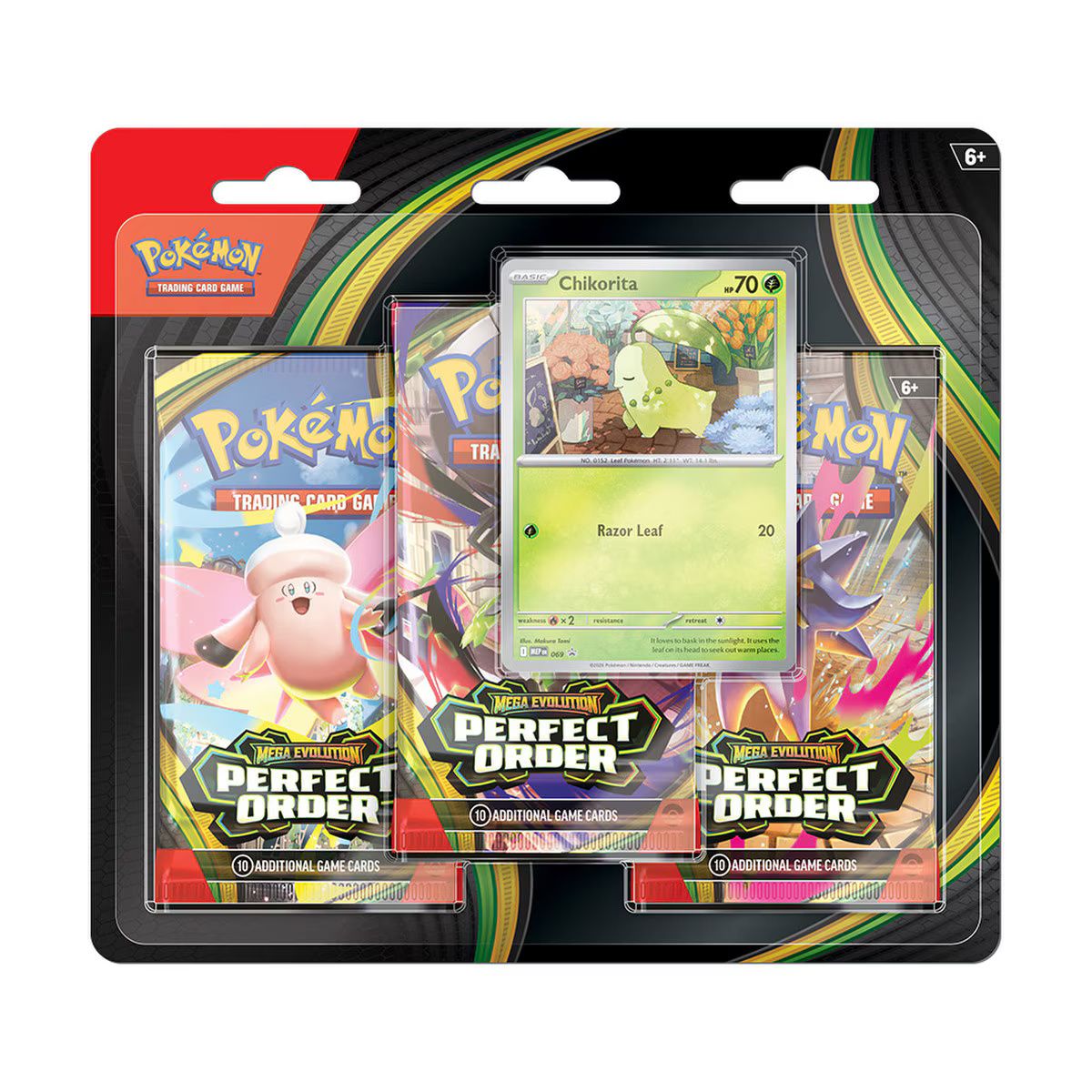 Perfect Order 3 Pack Blister