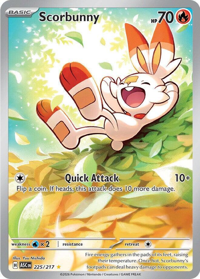 Scorbunny 225/217 - Pokemon Ascended Heroes