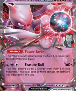 Team Rocket's Mewtwo ex 079/217 - Pokemon Ascended Heroes