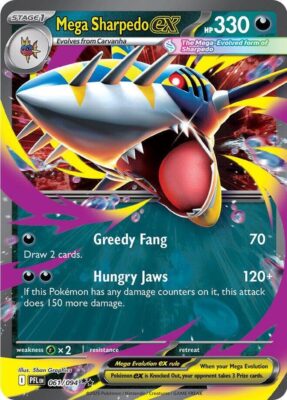 Mega Sharpedo EX 061/094 - Phantasmal Flames