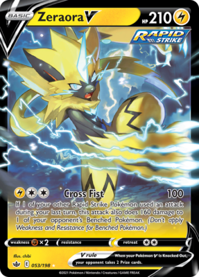 Zeraora V 053/198 - Chilling Reign