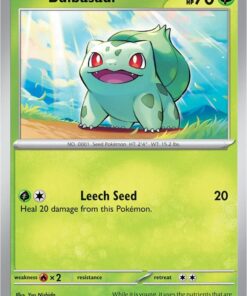 Bulbasaur 001/165 – Pokemon 151