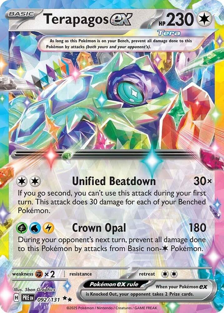 Terapagos 092/131 - Pokemon Prismatic Evolutions